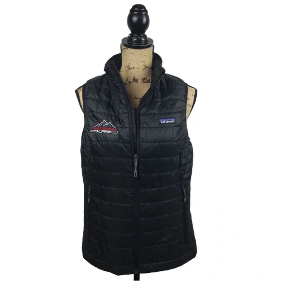 Patagonia Nano Puff Vest Primaloft Black Full Zip - Picture 2 of 9